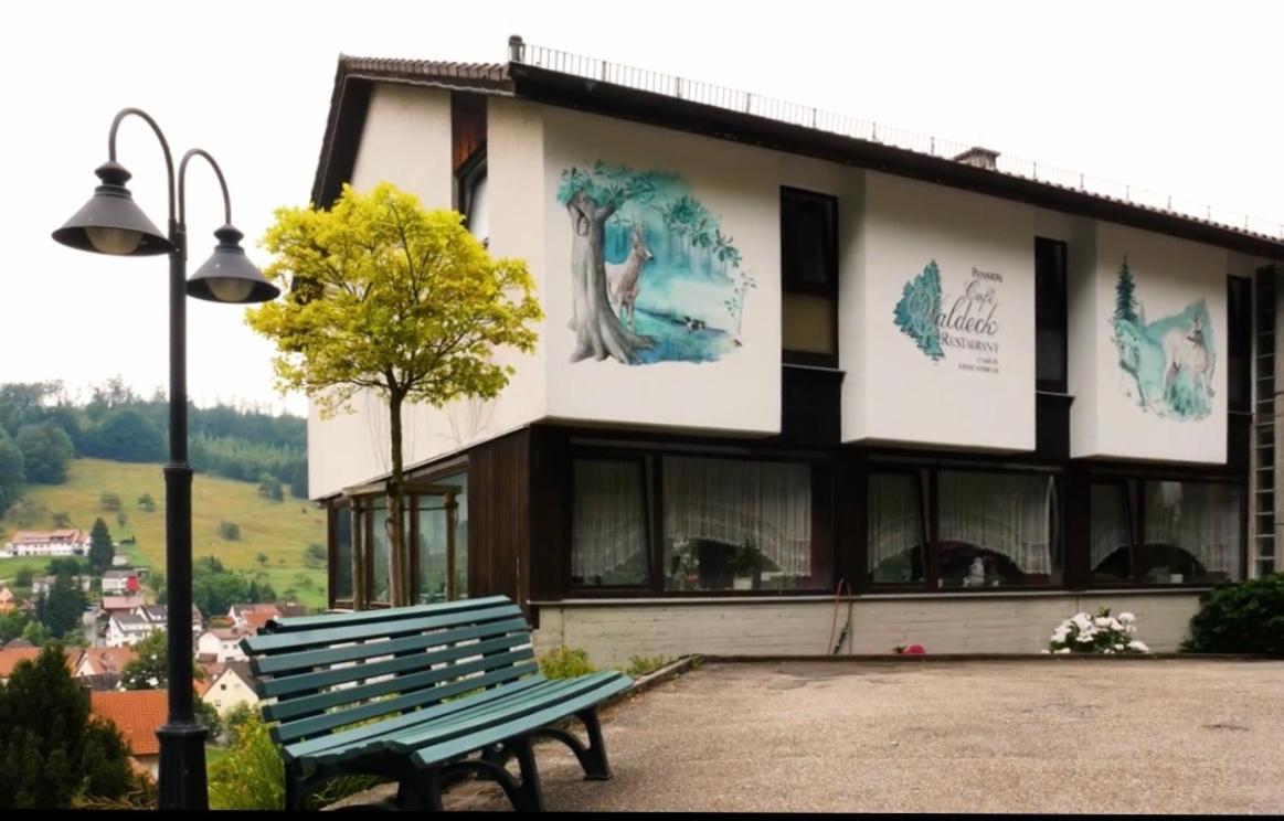 Hotel Cafe Waldeck Wuestenrot Exteriör bild